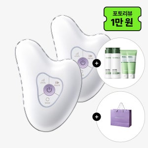 [모녀더블세트]동국제약 센텔리안24 마데카 프라임 리추얼 화이트 펄 2개+엔자임 클렌징 파우더 60g 2개+아미노산 클렌징폼40g 2개+쇼핑백/고주파 괄사마사지기 뷰티디바이스