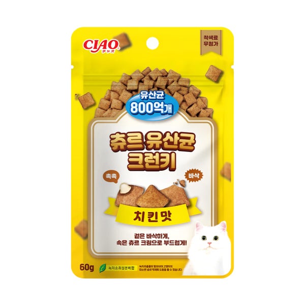[TSC-203K] 챠오 츄르 유산균 크런키 - 치킨맛
