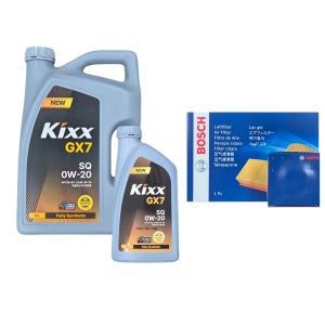 투싼NX4 1.6터보 가솔린 엔진오일 필터세트 킥스 GX7 0W20 [구 G1]