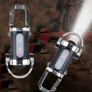 다기능 미니 키홀더 손전등 초강력 써치라이트 방수 캠핑손전등