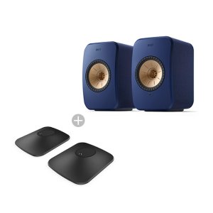 (한정수량 패키지) KEF 케프 LSX II 스피커 + P1 Desk Pad 스탠드