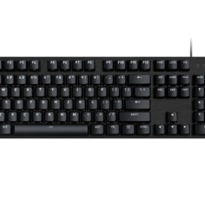 로지텍 G413 SE 풀 사이즈 기계식 유선 게이밍 키보드 (블랙)