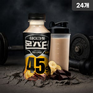 테이크핏 몬스터 초코 바나나맛 350ml, 24개