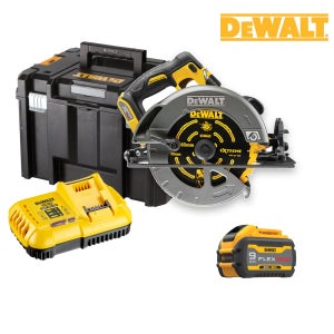 디월트 충전원형톱 60V DCS578X1 3.0Ah 배터리1개 플렉스볼트