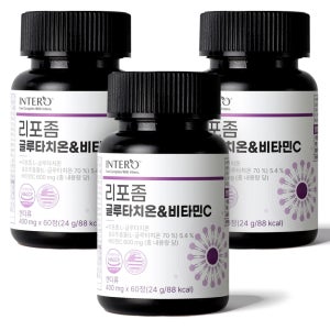 인테로 리포좀 글루타치온 비타민C 리포솜 글루타티온 60정, 3개