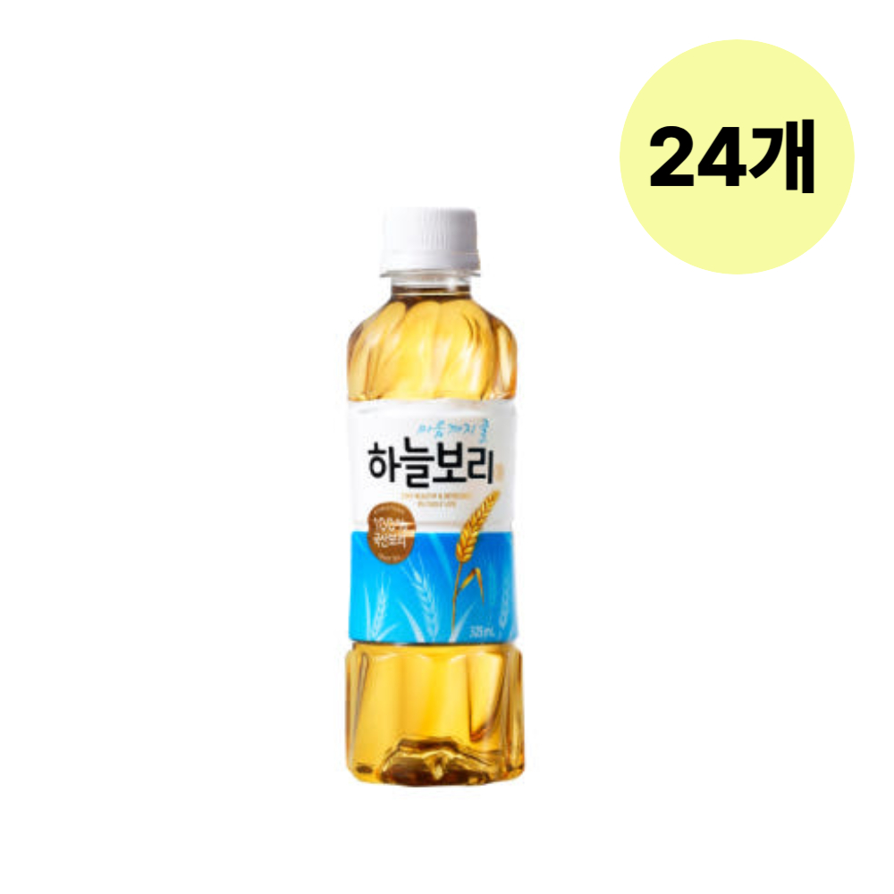 웅진 하늘보리 미니 <b>운동</b> 행사 차음료 325mL 24개