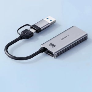 풀HD 외장형 캡쳐카드 캡쳐보드 HDMI 영상녹화 라이브 스트리밍 캡처보드 하기비스