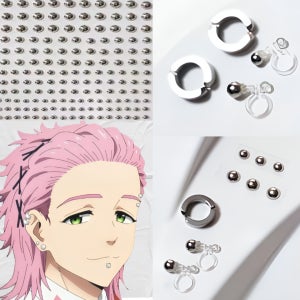 윈브레 윈드 브레이커 코스프레 키류 미츠키 피어싱 귀걸이 귀찌세트