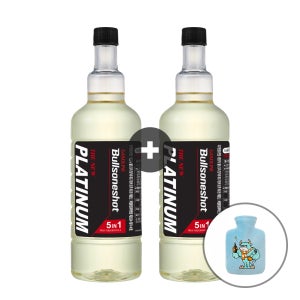 (+물주머니)[1+1이벤트]5in1 불스원샷 THE NEW 플래티넘 연료첨가제 500ml 휘발유