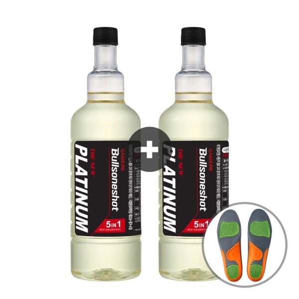 [1+1이벤트]5in1 불스원샷 THE NEW 플래티넘 연료첨가제 500ml 휘발유
