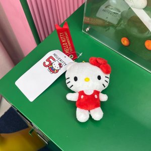 50주년 키티 레드 심플 모던 헬로키티 가방꾸미기 백참