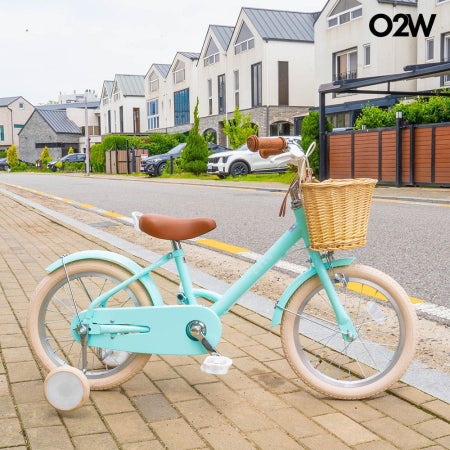 오투휠스 클리오 키즈 45.72cm(18인치) 어린이 유아 아동 키즈 네발 자전거 반조립