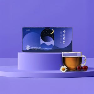 퓨어바이오 자미로운 편안한 하루의 마무리 타트체리 흑하랑상추 릴렉스 음료 100ml x 10병