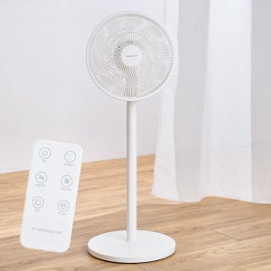 스탠다드145 저소음 15엽 이중날개 스탠드 선풍기 리모컨포함 간편조립 가정용 아기 원룸 사무실
