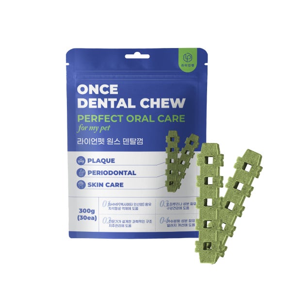 원스 강아지 껌 덴탈껌 개껌 양치 입냄새 제거 치석제거 가수분해 간식 30p
