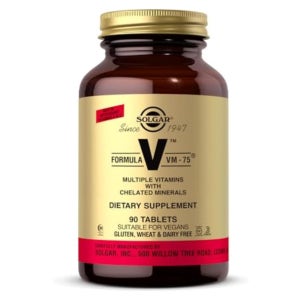 솔가 포뮬러V VM-75 멀티플 비타민 킬레이트 미네랄 함유 멀티 비타민 90정