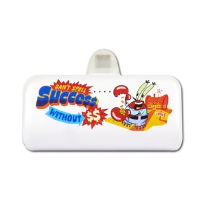 스폰지밥 PD 20W 고속 충전 도킹형 보조배터리 SUCCESS 집게사장 C타입 4500mAh