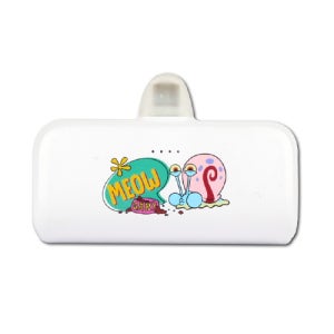 스폰지밥 PD 20W 고속 충전 도킹형 보조배터리 냠냠 핑핑이 C타입 4500mAh