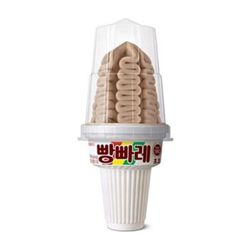 롯데 콘아이스크림 빵빠레 초코