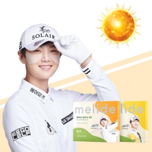 (5회분) 에어뮤즈 멜라이드 햇빛 자외선 UV 차단 붙이는 얼굴 썬패치 골프패치