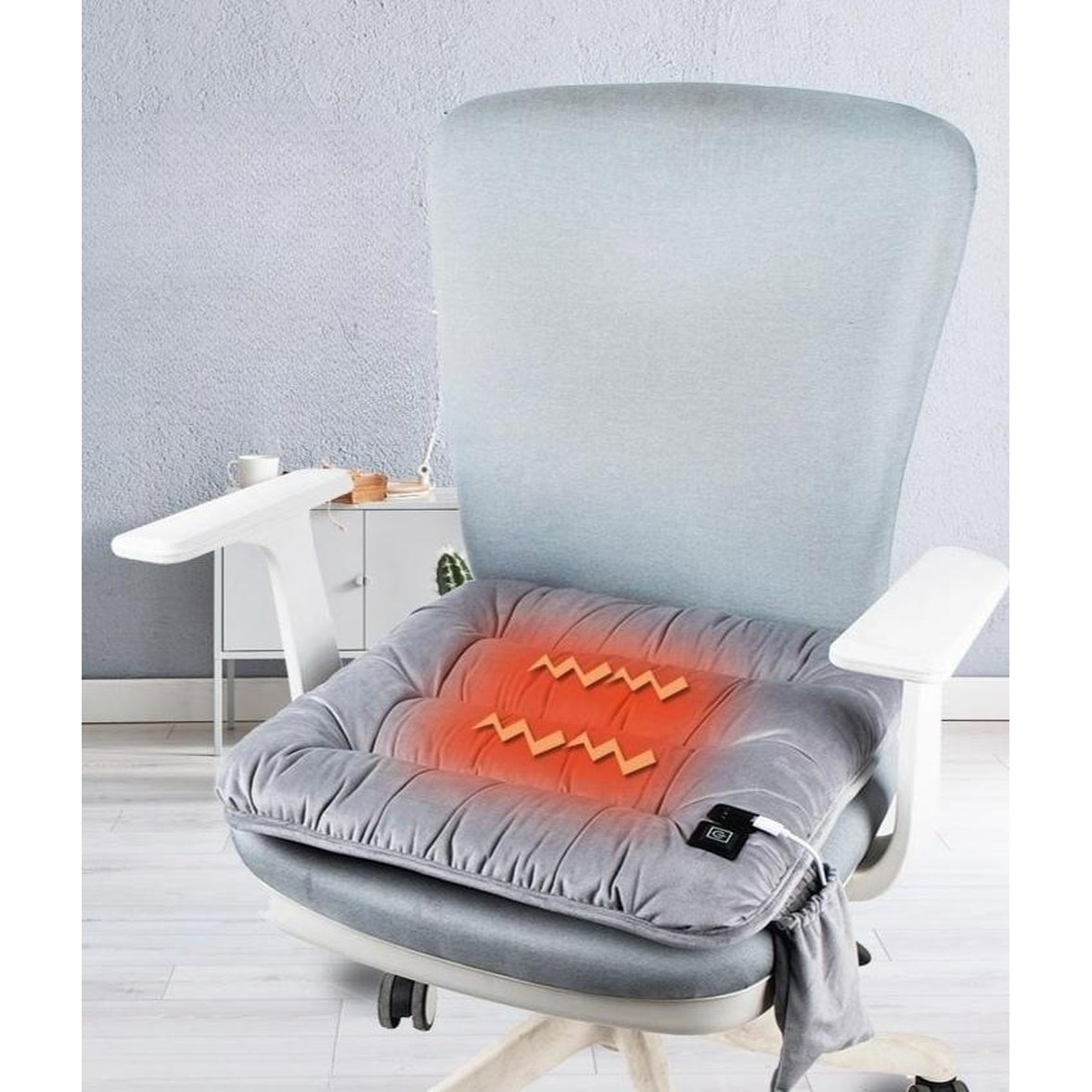 일반방석 usb 전기 난방 쇼파 엉덩이 학교 무릎 남녀 카트 의자 신발 시트 1인용 나노파이버 가열