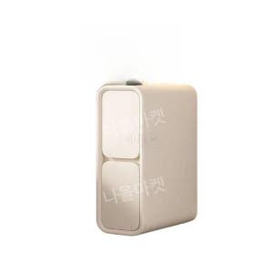 모던수납장 슬림협탁 침실 서랍 틈새 협탁 2단 서랍장 밀키 화이트 완제품 40x40x47cm