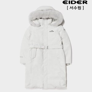 아이더 여성 라헨느 캐시미어 롱 구스다운 자켓 DWW24510