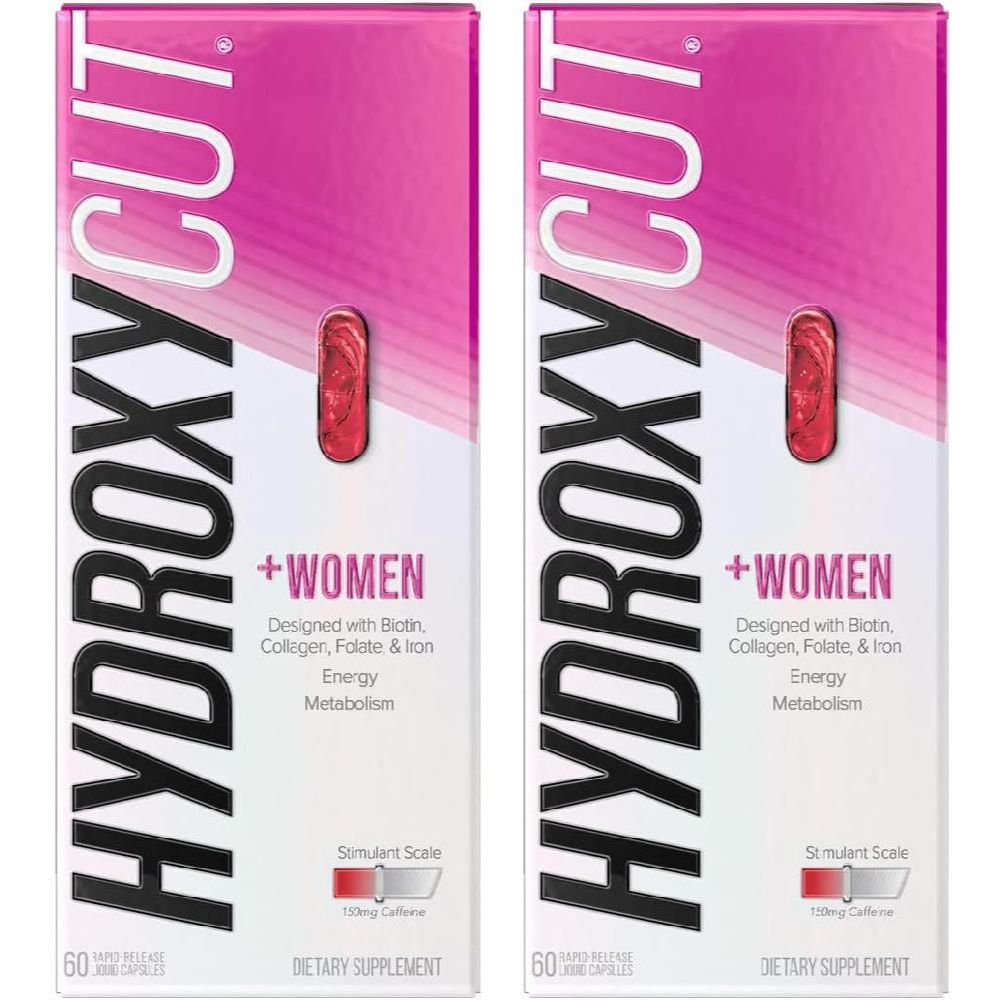 <b>하이드록시컷</b> + 우먼 60정 2팩 Hydroxycut +Women