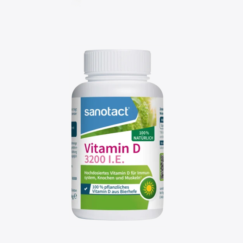 <b>자노탁트 비타민 D</b> 3200 IU 맥주 효모 정제 90 개 / Vitamin D 3200 I.E. Bierhefe Tabletten