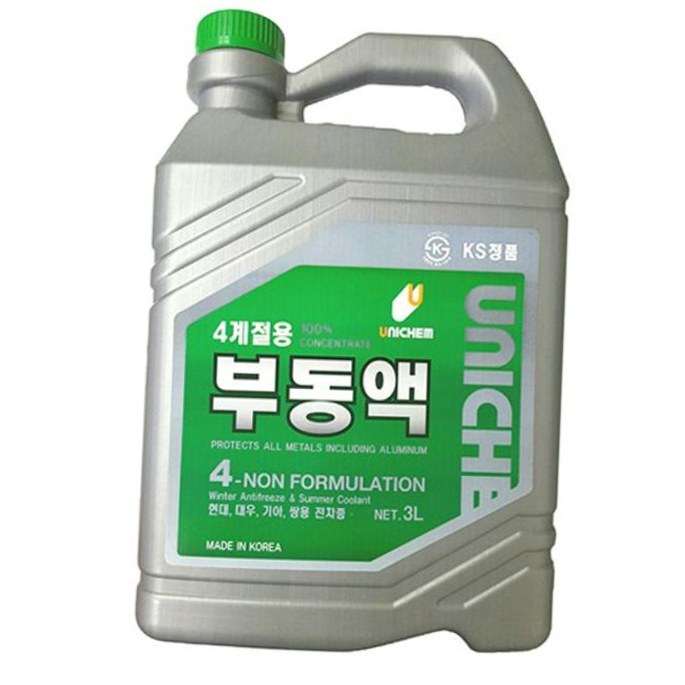 <b>유니켐</b> 부동액 3L 4계절용 냉각부동액 동결방지 <b>유니켐</b>