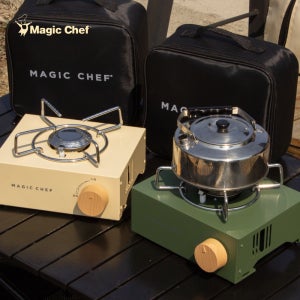 매직쉐프 가스버너 미니 휴대용 캠핑버너 야외용 전용가방