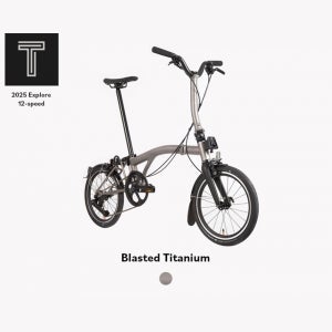 2025 브롬톤 T라인 12단 with 머드가드 - 미드핸들바 / M12L-X / 블라스트