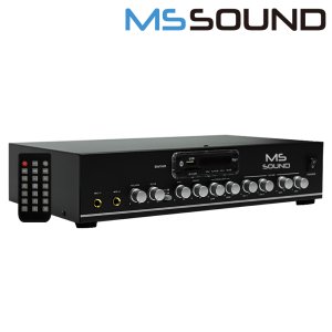 국산 매장용앰프 4채널 400W 블루투스 업소용 앰프 스피커 연결 8개 RSK-300B