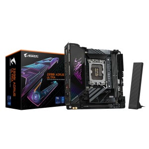 GIGABYTE 인텔 Z890I AORUA ULTRA WIFI7 PCIE5.0 1851소켓 USB4 TYPEC BT 15세대 코어울트라