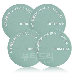 이니스프리 노세범 미네랄 파우더 5g X 4개