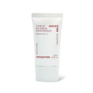 이니스프리 데일리 서핑 광체 끈적임없는 홈쇼핑 썬크림 톤업 노세범 선스크린 60ml 1개