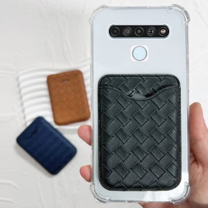 LG Q61 맥세이프 카드 케이스 지갑 2장 포켓 자석 플레