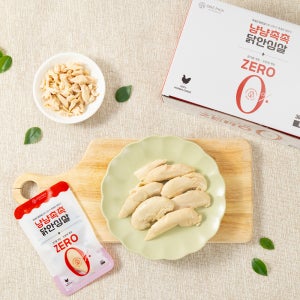 원픽펫 냠냠촉촉 닭안심 국내산 닭가슴살 아기 고양이 새끼 고양이 육포 닭고기 30g 30개