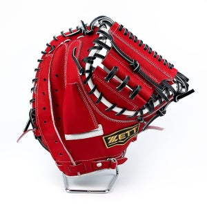 제트 25 네오 스테이터스 경식 포수 미트 33.5 BPGN25242R 레드