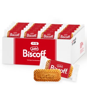 로투스 비스코프 대용량 커피과자 디저트 간식 비스킷 1box