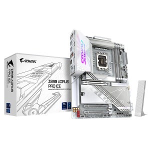 GIGABYTE 인텔 Z890 AORUS PRO ICE WIFI7 PCIE5.0 1851소켓 썬더볼트4 BT5.4 15세대 코어울트라