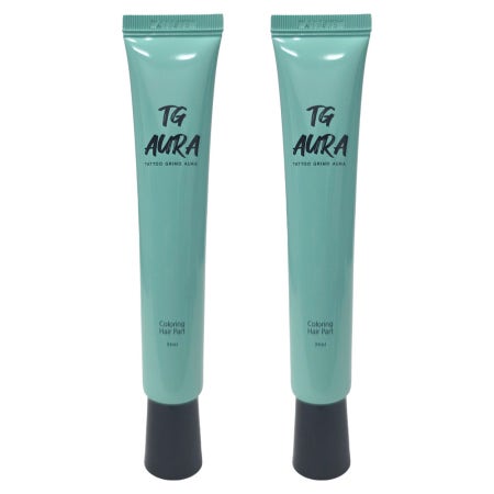 1+1 타투그리모 아우라 최신상 시즌2 컬러링 에센스 두피 타투 에센스 대용량 30ml