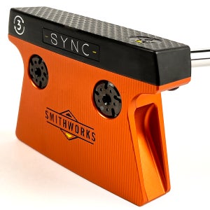 스미스웍스 SYNC3 제로토크퍼터 말렛 골프퍼터 센터샤프트 오렌지