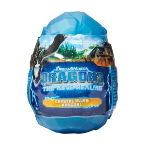 드림웍스 드래곤 길들이기 아홉 왕국의 전설 크리스탈 드래곤 플러시 봉제인형 굿즈 3인치