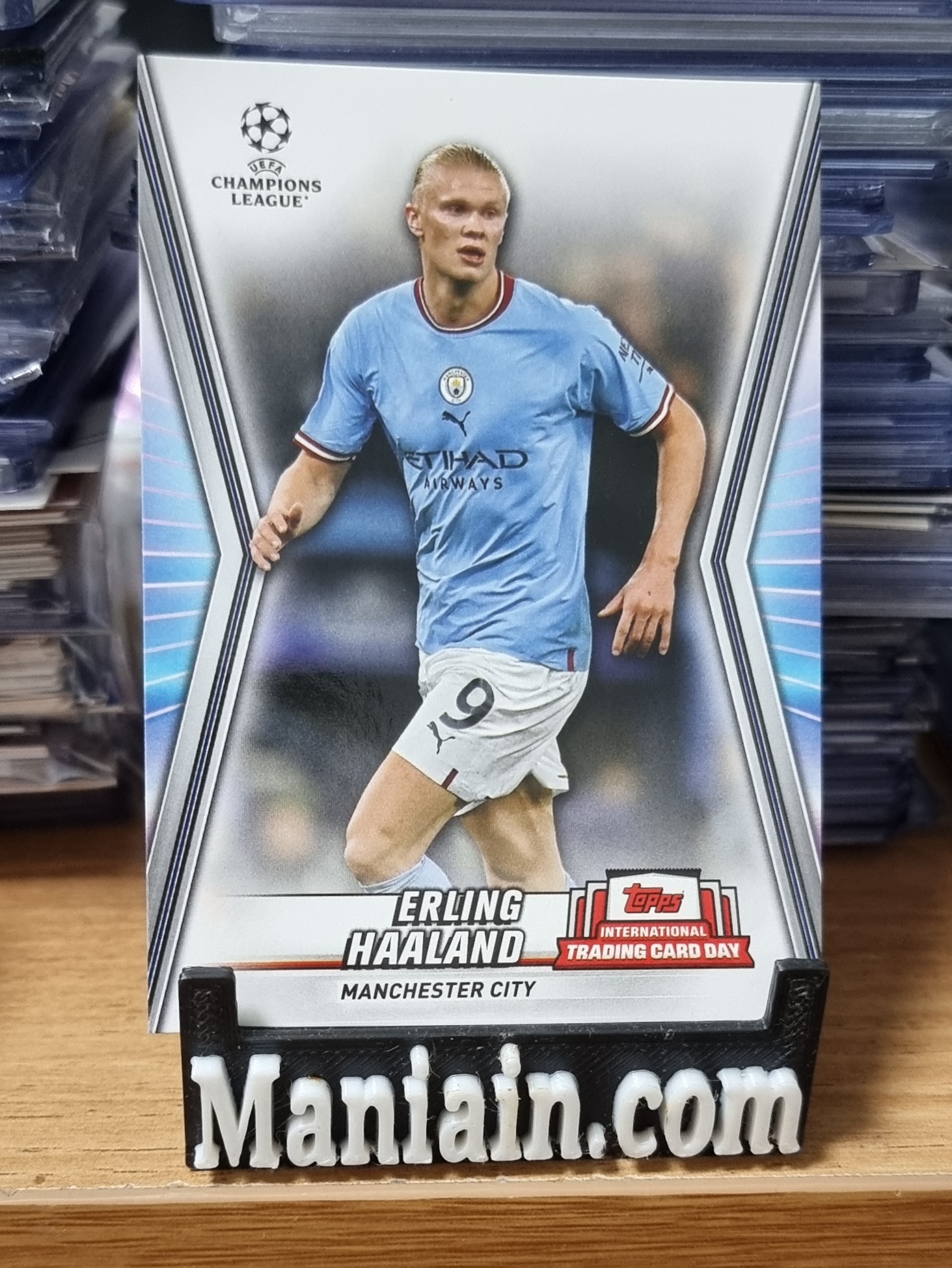 엘링 홀란드 설명필독 2023 Topps International Trading Card Day UEFA Erling Haaland NTCD-S17 축구카드