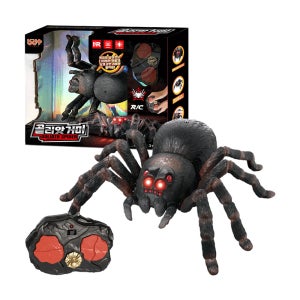 움직이는 골리앗 거미 RC 타란튤라 왕거미 무선조종 곤충 장난감