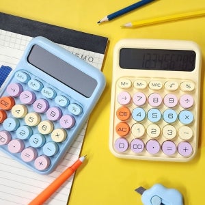 소리나는계산기 키감좋은계산기 귀여운 사무용 미니