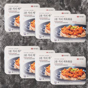 월정식품점 2분완성 완조리 고추장 불고기 두루치기 석쇠 돼지 제육볶음 150g, 8개