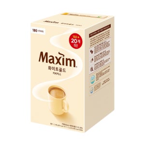 맥심 화이트골드 커피믹스 160+20T (180개입)