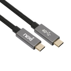 넥시 USB4 C to C 케이블 1m, 1개